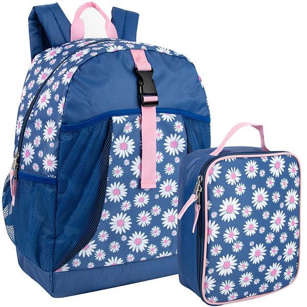 2-Piece Backpack & Lunch Bag Set - Blue