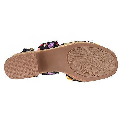 Impo® Vinya Women's Memory Foam Ankle Wrap Platform Sandals