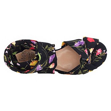 Impo® Vinya Women's Memory Foam Ankle Wrap Platform Sandals