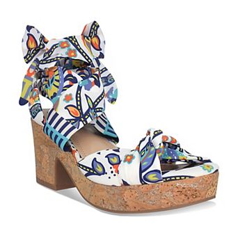 Impo® Vinya Women's Memory Foam Ankle Wrap Platform Sandals