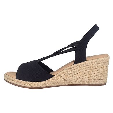 Impo® Niloni Women's Memory Foam Stretch Espadrille Sandals