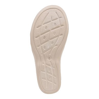 LifeStride Sunshine Women's Wedge Slide Sandals