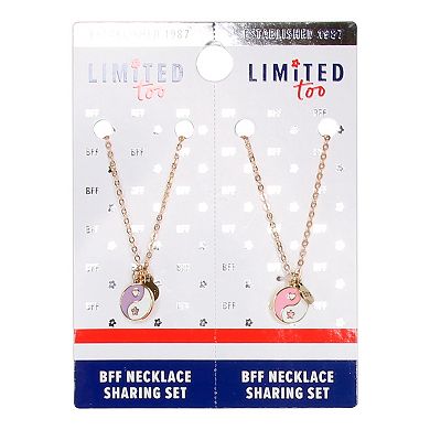 Girls Limited Too BFF Necklace Sets