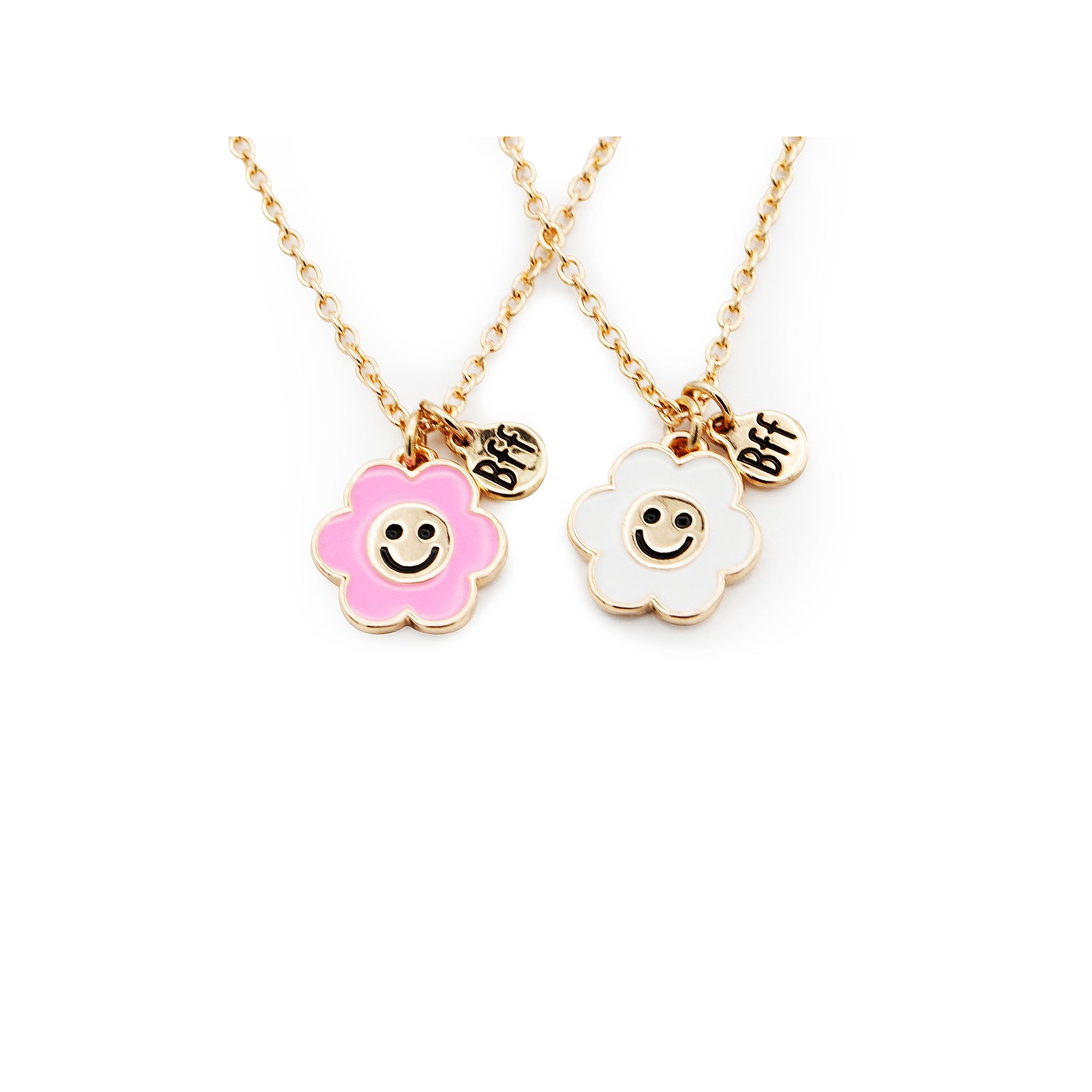 Girls Limited Too BFF Necklace Sets, Girls, Gold Flower