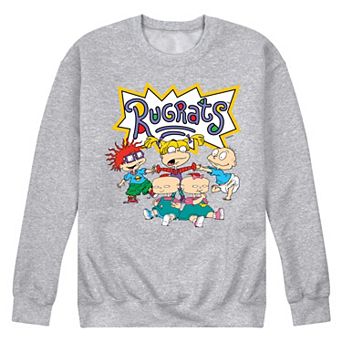 Men's Rugrats Group Shot Fleece Sweatshirt