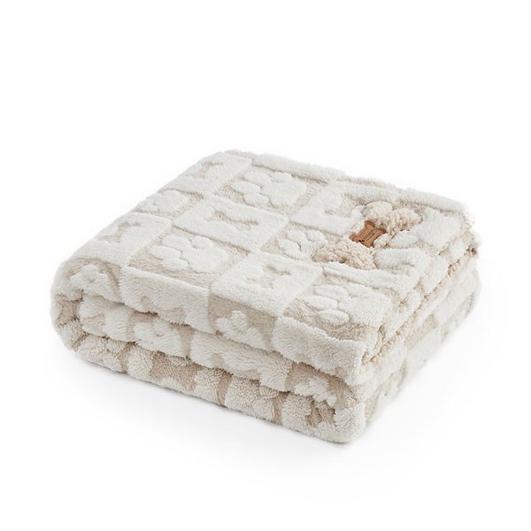 Koolaburra by UGG Luka Checker Pet Blanket - Birch