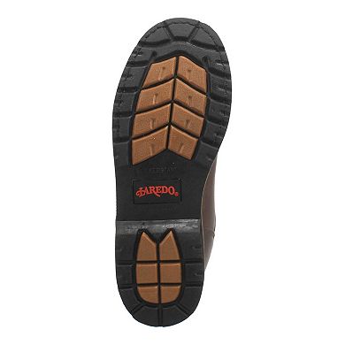 Laredo Hub & Tack Men's Steel-Toe Leather Work Boots