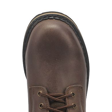 Laredo Hub & Tack Men's Steel-Toe Leather Work Boots