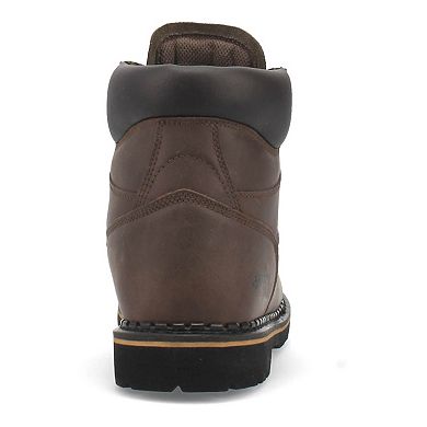 Laredo Hub & Tack Men's Steel-Toe Leather Work Boots