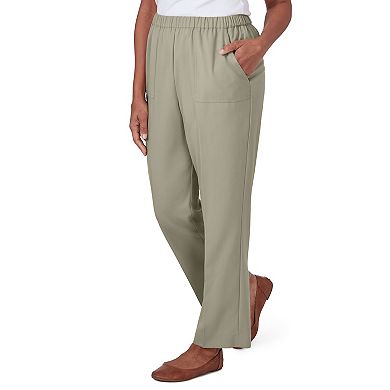Women's Alfred Dunner Sunset Twill Short Length Pants