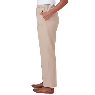 Women's Alfred Dunner Sunset Twill Short Length Pants