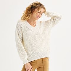 Kohls white sweater best sale