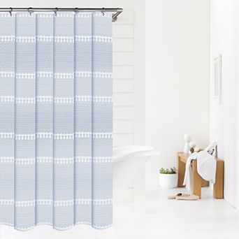 Sonoma Goods For Life® Blue Geo Shower Curtain