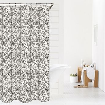 Sonoma Goods For Life® Floral Block Print Shower Curtain