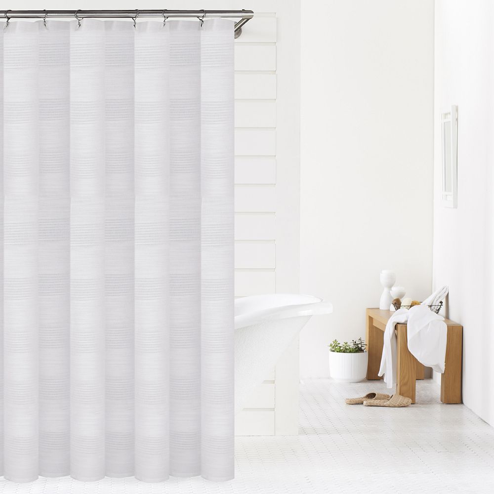 Sonoma Goods For Life® Texture Stripe Shower Curtain