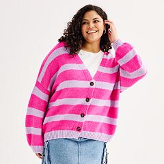 Kohls pink cardigan clearance