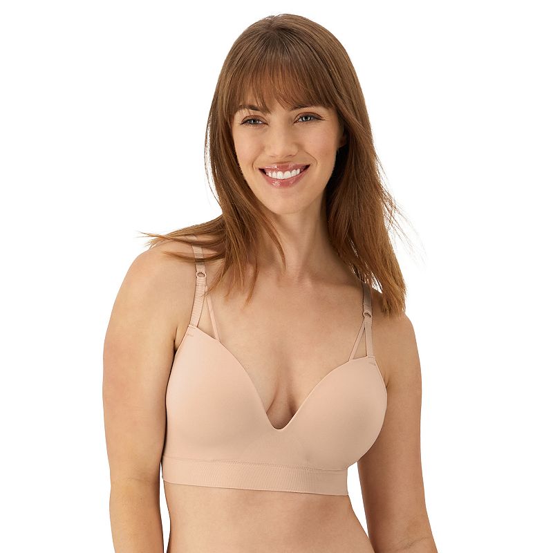 Women's Maidenform Seamless Sweetheart Wireless Bra DM2330, Size: Small, Sandshell