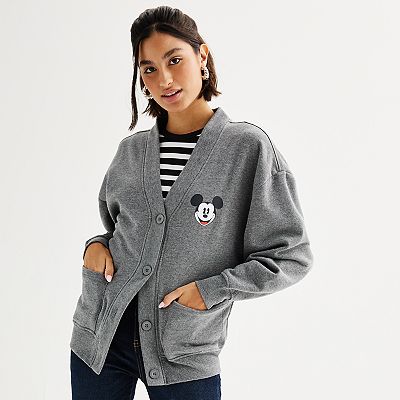 Disney s Mickey Mouse Icon Juniors Graphic Cardigan