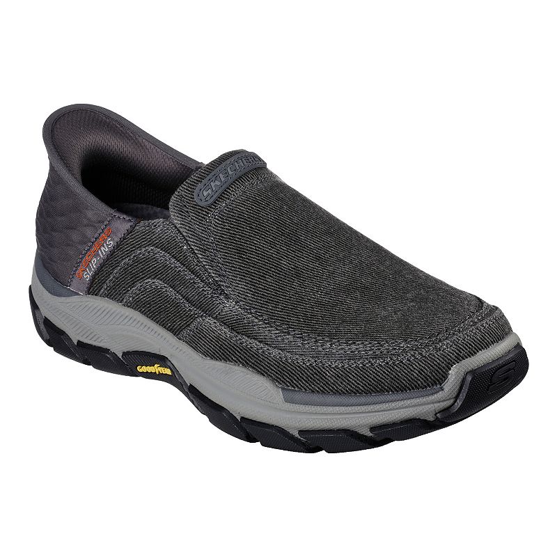 Skechers Hands Free Slip-ins® Relaxed Fit® Respected Holmgren Men's Shoes, Size: 11 Wide, Grey