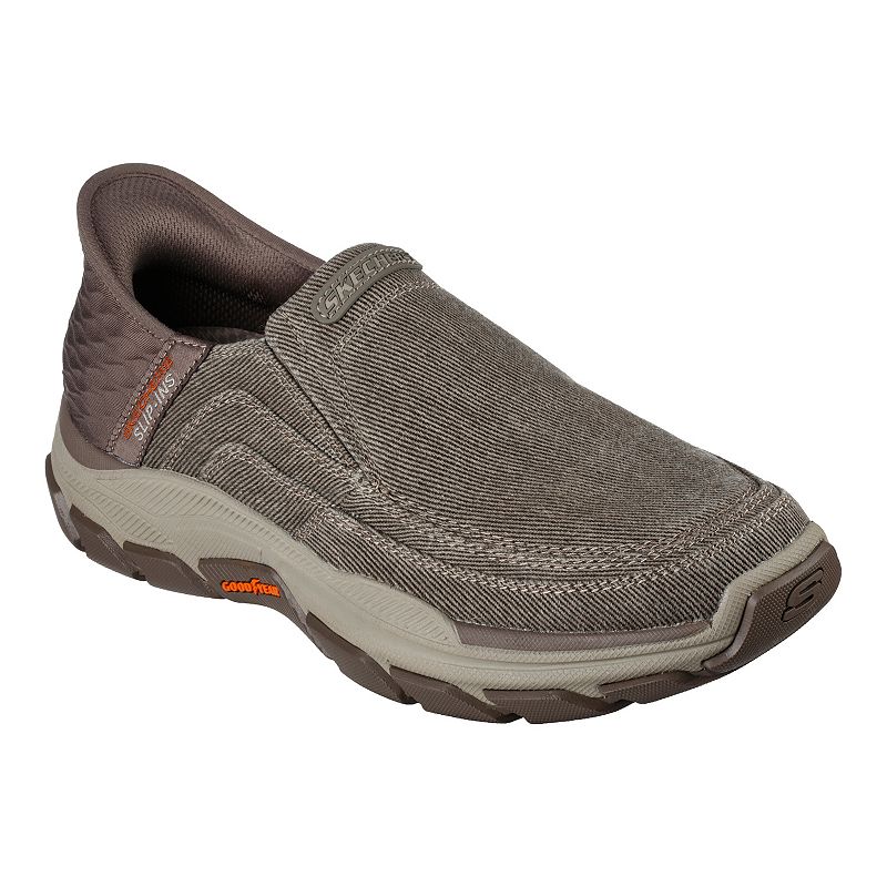 Skechers Hands Free Slip-ins® Relaxed Fit® Respected Holmgren Men's Shoes, Size: 11 Wide, Brown