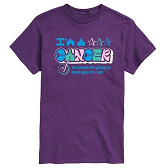Men's Cancer Leave You On Read Graphic Tee
