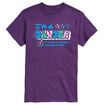 Men's Cancer Leave You On Read Graphic Tee