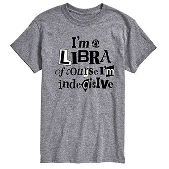 Men's Libra Indecisive Graphic Tee