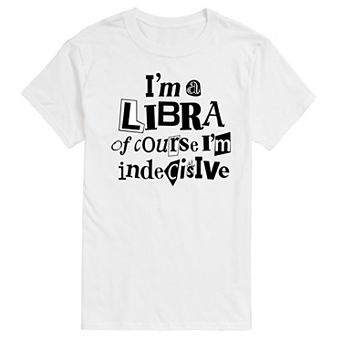 Men's Libra Indecisive Graphic Tee