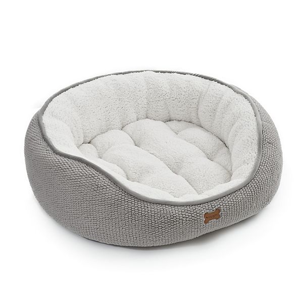 Koolaburra by UGG Jeff Pet Bed - Silver (MEDIUM)