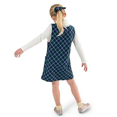 Toddler & Girls 4-6 Draper James 3-pc. Blue Dress, Shirt, and Scrunchie Set