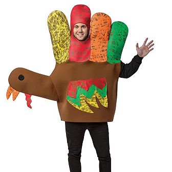 Rasta Imposta Thanksgiving Hand Turkey Costume