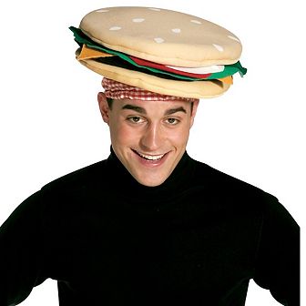 Cheeseburger Hat