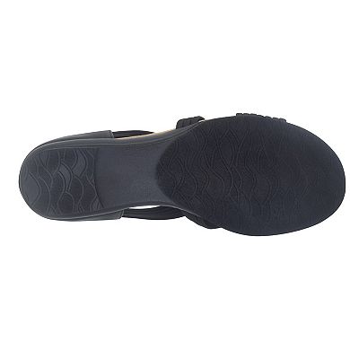 Impo Bazra Women's Stretch Elastic Memory Foam Sandals