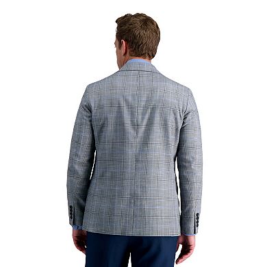 Men's Haggar® Slub Windowpane Slim-Fit Sport Coat