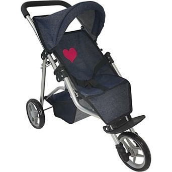 The New York Doll Collection Baby Doll Stroller - Jogging Toy Stroller