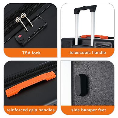 Merax Hardshell Luggage Expandable Spinner Suitcase