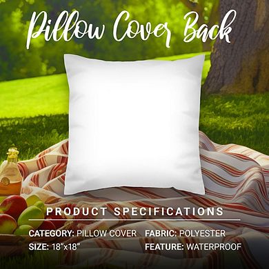 G128 18 X 18 In Summer Farmhouse Lemon Sweet Home Waterproof Pillow, Set Of 4