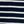 Thin Navy Ivory Stripe