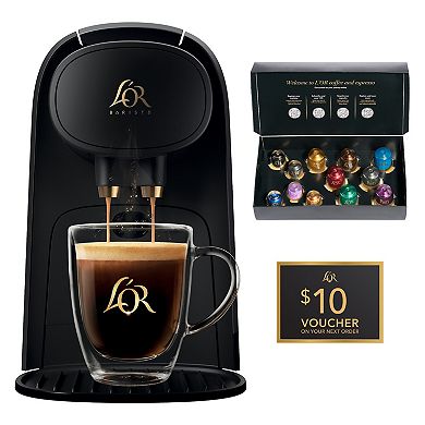 L'OR Barista Coffee & Espresso System, Tasting Box & Voucher Gift Set