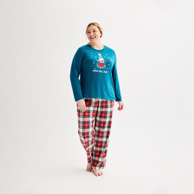 Plus size mrs claus pajamas outlet