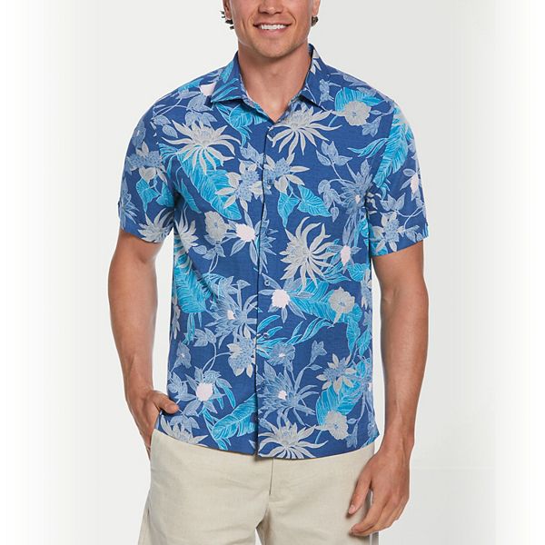 Men's Cubavera Botanical Button-Down Shirt