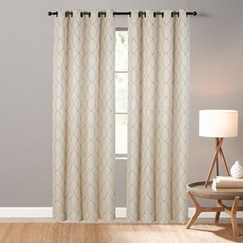 Sonoma Goods For Life® 2-Pack Finley Blackout Curtains