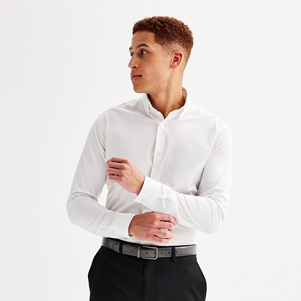 fitted lace wedding dress Amazon.com: Lion Nardo Slim Fit White Dress Shirt for Men Wrinkle Free Mens  Dress Shirts Long Sleeve Tall Muscle Fit Button Up Shirt : Clothing, Shoes  & Jewelry