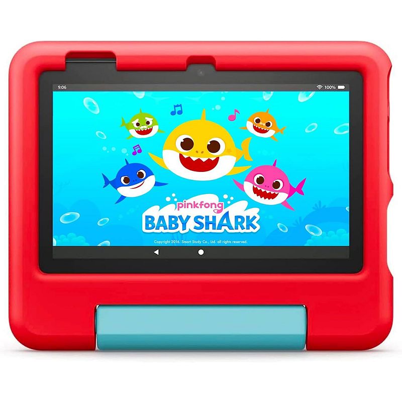 UPC 840268977283 product image for Amazon Fire 7 Kids 16GB Tablet with Kid-Proof Case, Red | upcitemdb.com