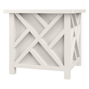 Pure Garden 15.5 in Lattice Planter Box