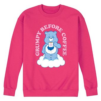 Men's Care Bears Grumpy Before Coffee Fleece Sweatshirt