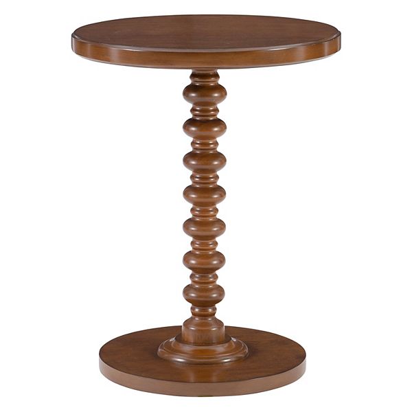 Linon Spectrum Accent Table - Hazelnut
