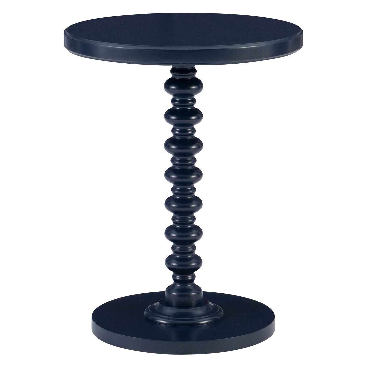 Linon Spectrum Accent Table - Navy Blue