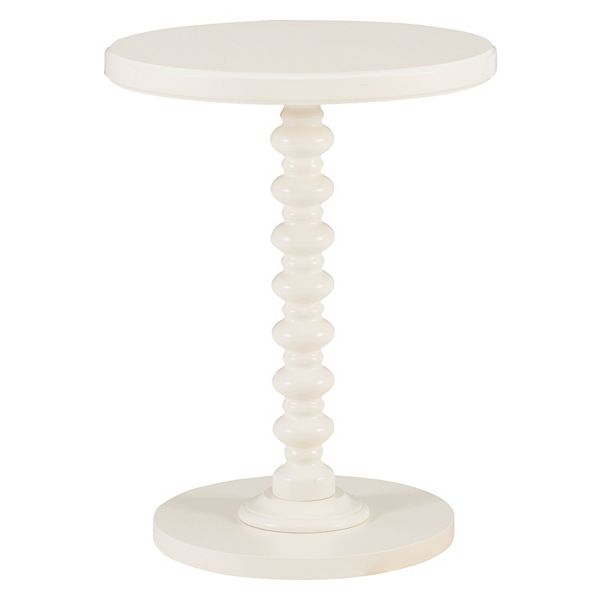 Linon Spectrum Accent Table - Off White