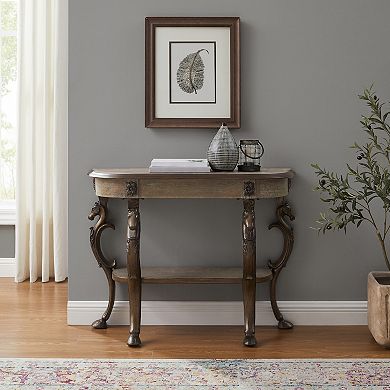 Linon Flicka Console Table With Horse Legs